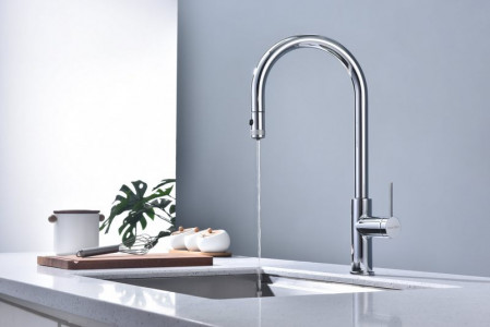 Смеситель для кухни Paulmark Galant хром Ga213077-CR