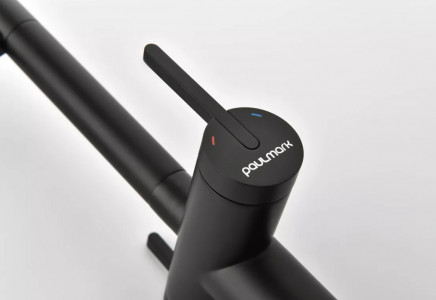 Смеситель для кухни Paulmark Gravity антрацит Gr213888-AN Starke