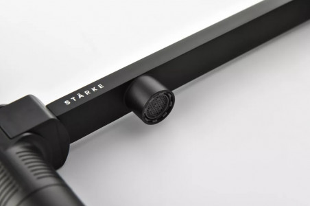 Смеситель для кухни Paulmark Gravity антрацит Gr213888-AN Starke