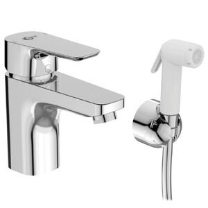 Смеситель для умывальника с гигиеническим душем Ideal Standard CERAPLAN III Grande (B0919AA)