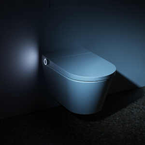 Электронный унитаз-биде подвесной, безободковый, с сиденьем-крышкой Soft Close Ideal Standard I.life E K875501