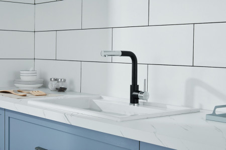 Смеситель для кухни Paulmark Kassel антрацит Ka214311-401(AN)