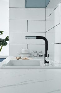 Смеситель для кухни Paulmark Kassel антрацит Ka214311-401(AN)
