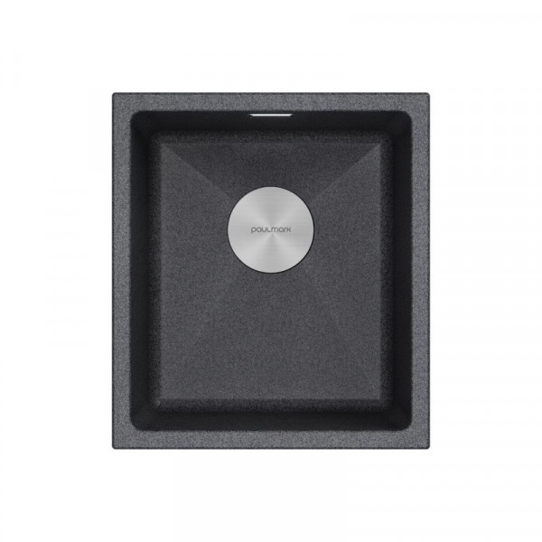 Мойка Paulmark LUMI 41UNI LU41-DG графит 410х460 мм