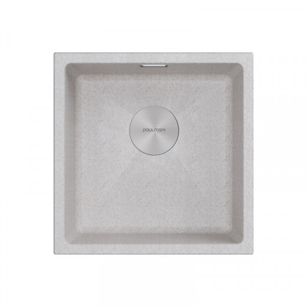 Мойка Paulmark LUMI 45UNI LU45-BE бежевый 455х460 мм