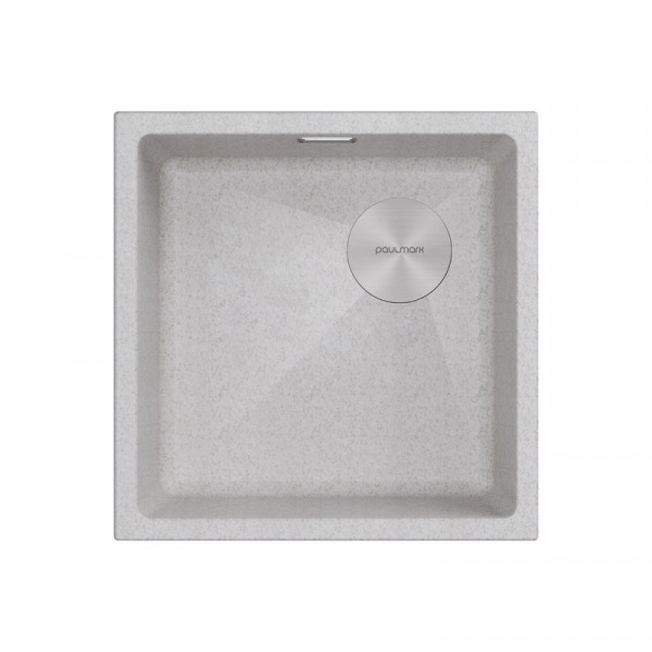 Мойка Paulmark LUMI 45UNI-SKEW LU45SK-BE бежевый 455х440 мм