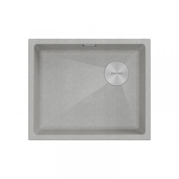 Мойка Paulmark LUMI 55UNI-SKEW IT-GRANIT LU55SK-BE бежевый 555х460
