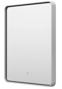 Зеркало Brevita Mercury 600х800 сенсор на зеркале MER-Rett6-060/80-platinum (платина)