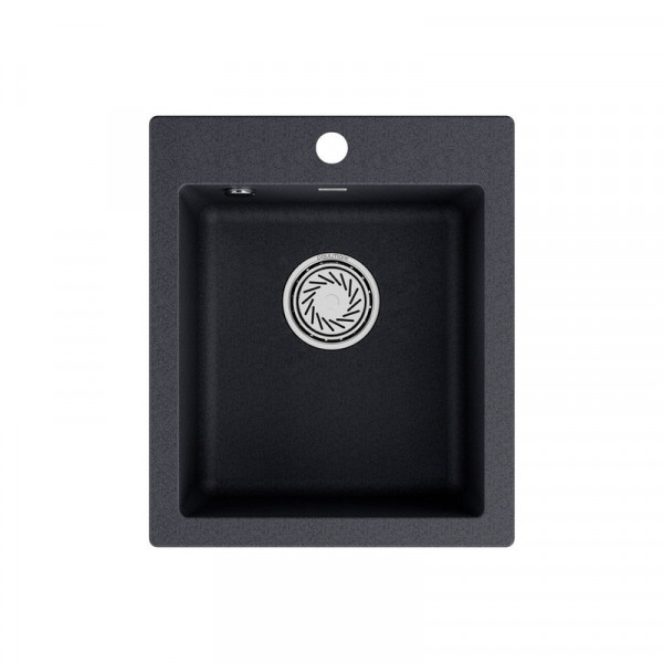 Мойка Paulmark KANTE 40 IT-GRANIT PM104249-DG графит 415х490 мм