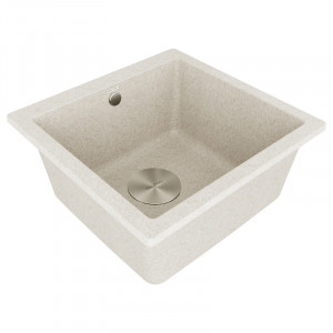 Мойка Paulmark GERA 50 IT-GRANIT PM104546-BE бежевый 450х460 мм подст. мон.