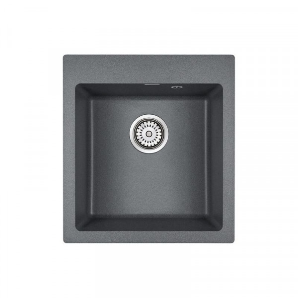 Мойка Paulmark KANTE 45 IT-GRANIT PM104651-DG графит 460х510 мм