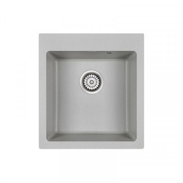 Мойка Paulmark KANTE 45 IT-GRANIT PM104651-GR серый 460х510 мм