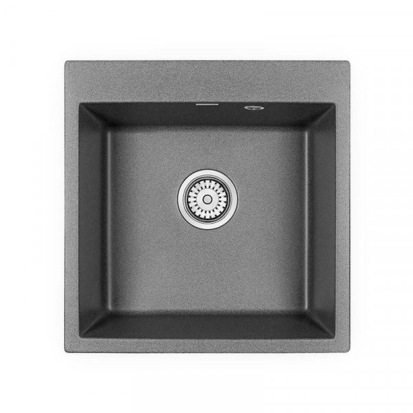 Мойка Paulmark KANTE 50 IT-GRANIT PM105152-DG графит 510х520