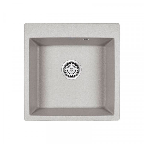 Мойка Paulmark KANTE 50 IT-GRANIT PM105152-GR серый 510х521