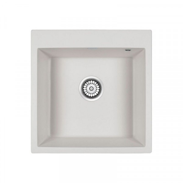 Мойка Paulmark KANTE 50 IT-GRANIT PM105152-WH белый 510х523
