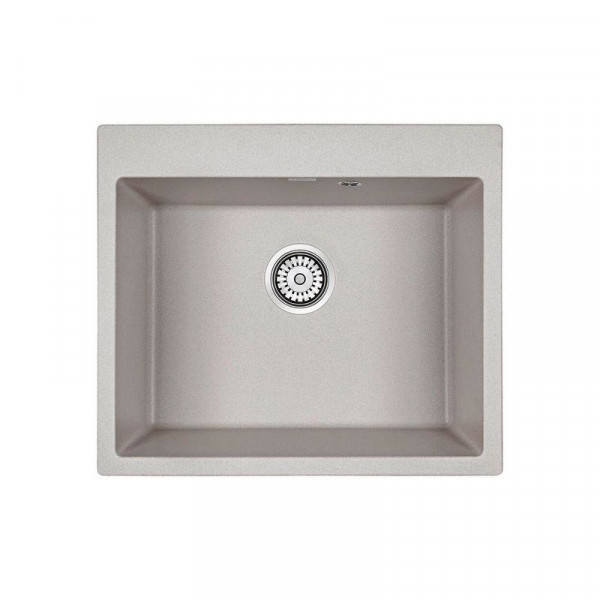 Мойка Paulmark KANTE 60 IT-GRANIT PM106052-GR серый 600х520 мм