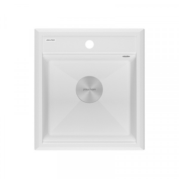 Мойка Paulmark STEPIA 45 IT-GRANIT PM114651-WH белый 460х510