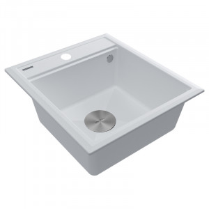 Мойка Paulmark STEPIA 45 IT-GRANIT PM114651-WH белый 460х510