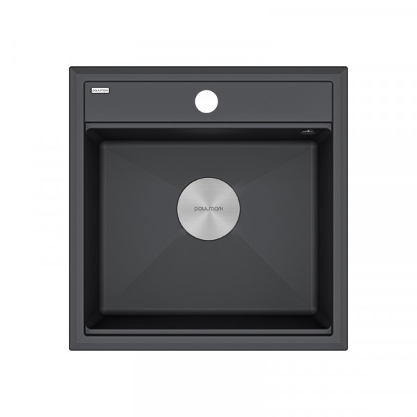 Мойка Paulmark STEPIA-500 IT-GRANIT PM115051-AN антрацит размер 500х510 мм