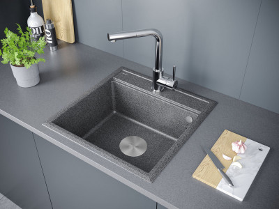 Мойка Paulmark STEPIA-500 IT-GRANIT PM115051-DG размер 500х510 мм