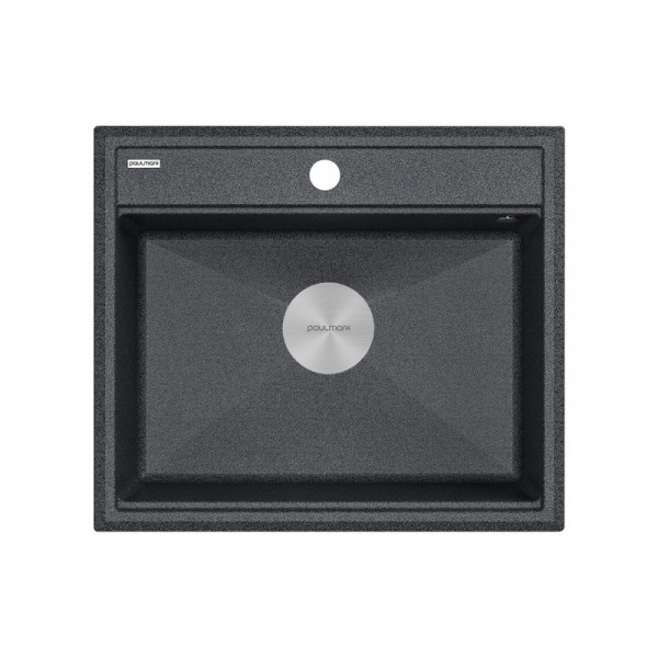 Мойка Paulmark STEPIA 60 IT-GRANIT PM115951-DG графит 590х510 мм
