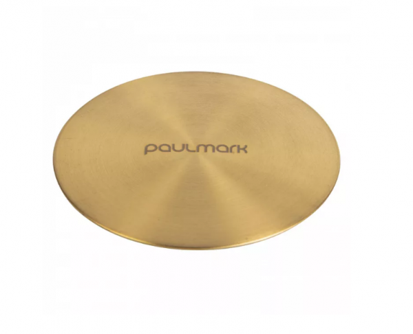 Декоративный элемент для сифона брашированное золото PM116-BG Paulmark