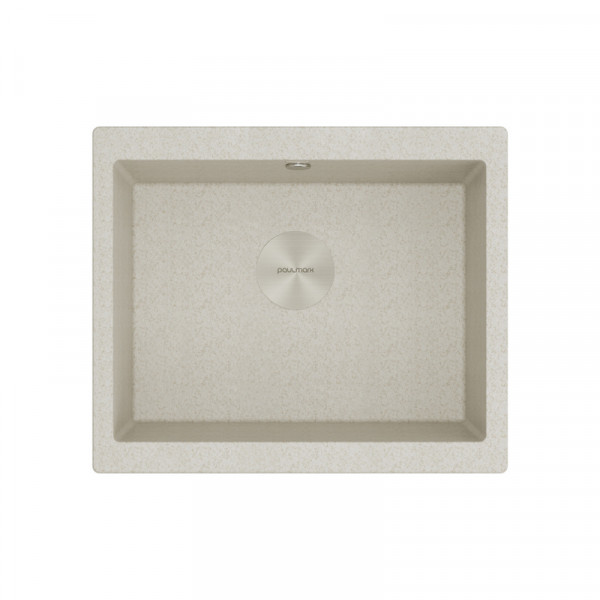 Мойка Paulmark GERA 60 IT-GRANIT PM205546-BE бежевый 555х460 мм