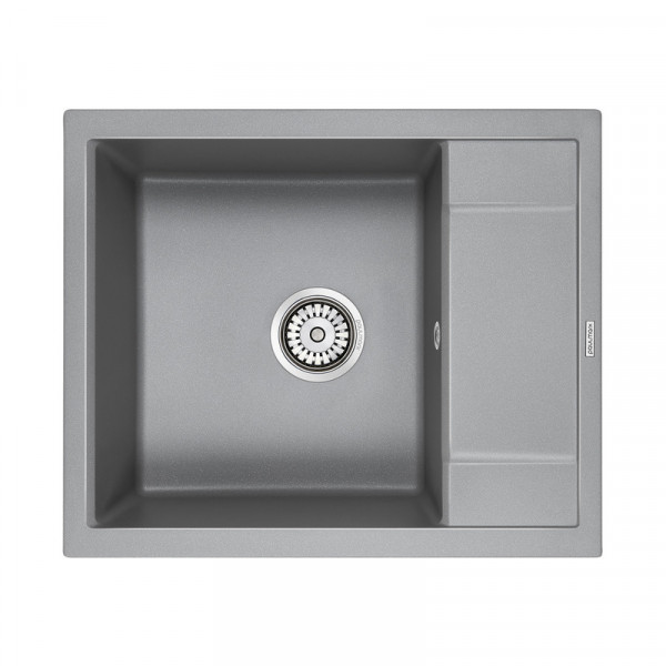 Мойка Paulmark FLUGEN 50-600 IT-GRANIT PM216050-GRM серый металлик 600х500