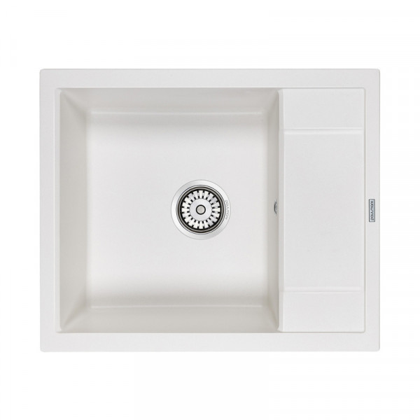 Мойка Paulmark FLUGEN 50-600 IT-GRANIT PM216050-WH белый 600х500