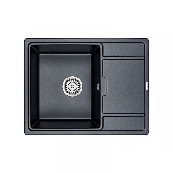 Мойка Paulmark FLUGEN 50-650 PM216550-BLM чёрный металлик 650х500 мм