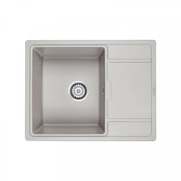 Мойка Paulmark FLUGEN 50-650 PM216550-GR серый 650х500 мм