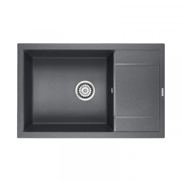Мойка Paulmark FLUGEN 60 IT-GRANIT PM317850-DG графит 780х500 мм