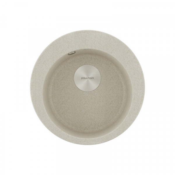 Мойка Paulmark GELEGEN 50 PM404800-BE бежевый D475 мм