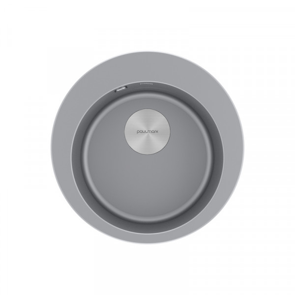 Мойка Paulmark GELEGEN 50 PM404800-GRM серый металлик D475 мм