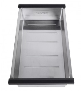 Кухонная мойка Paulmark NEXT-MULTI SINK 54 UNI PM785445-BS браншированная сталь 54х45 см