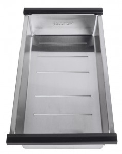 Кухонная мойка Paulmark NEXT-MULTI SINK 58 UNI PM785845-BS браншированная сталь 58х45 см