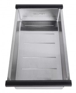 Кухонная мойка Paulmark NEXT-MULTI SINK 74 UNI PM787445-BS браншированная сталь 74х45 см