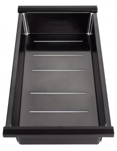 Кухонная мойка Paulmark NEXT-MULTI SINK 74 UNI PM787445-GM вороненая сталь 74х45 см