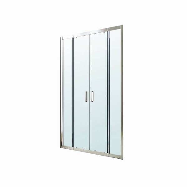 Душевая дверь Berges PORTA 160-180 см 063103 профиль хром прозрачное стекло