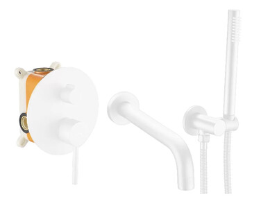 Душевая система Rea Lungo white B6440