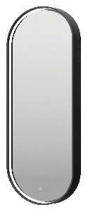 Зеркало Brevita Saturn 1105х505 сенсор на зеркале SAT-Dro1-050-black (черный)