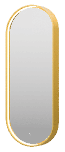 Зеркало Brevita Saturn 1105х505 сенсор на зеркале SAT-Dro1-050-gold (золото)