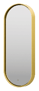 Зеркало Brevita Saturn 1105х505 сенсор на зеркале SAT-Dro1-050-gold (золото)
