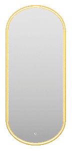 Зеркало Brevita Saturn 1105х505 сенсор на зеркале SAT-Dro1-050-gold (золото)