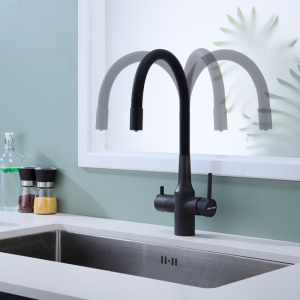 Смеситель для кухни Paulmark Salix антрацит Sa213419-401(AN)