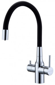 Смеситель для кухни Paulmark Salix хром Sa213419-CR