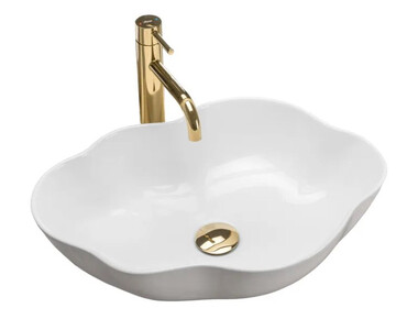 Накладной умывальник Rea Pearl U0265 51,5х37,5