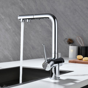 Смеситель для кухни Paulmark Serpentine хром Se213222-CR