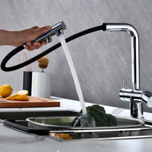 Смеситель для кухни Paulmark Serpentine хром Se213222-CR