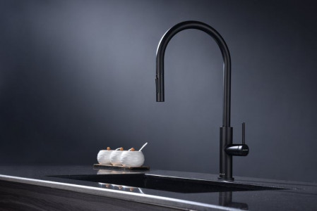 Смеситель для кухни Paulmark Senso антрацит Se215180-AN